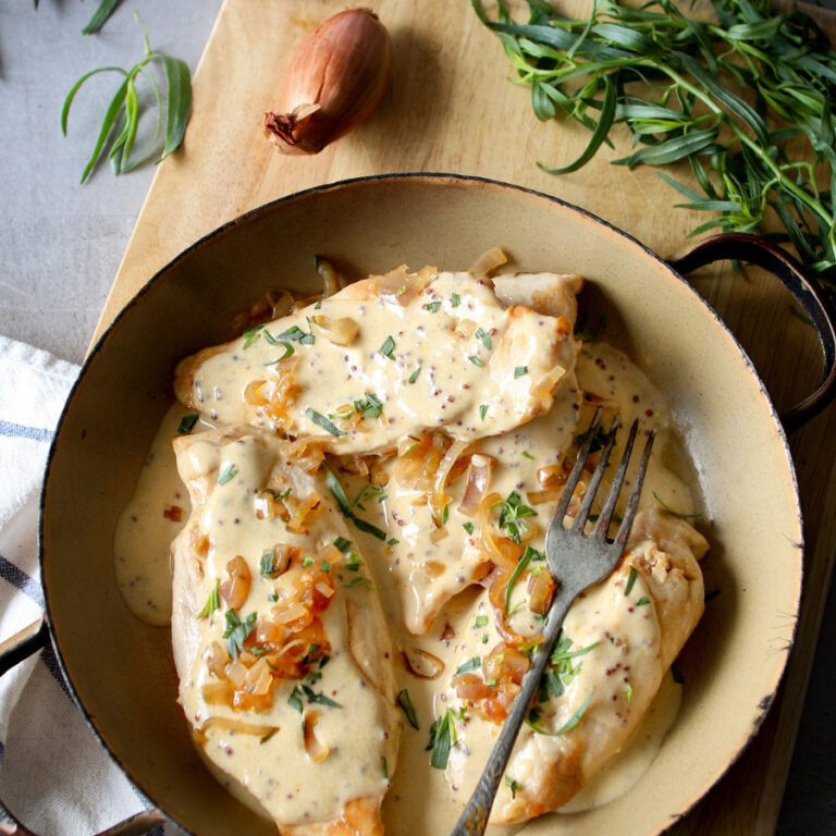 Poulet De Janz Moutarde Estragon Les Fermes De Janz