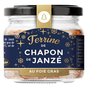 Terrine de chapon de Janzé au foie gras