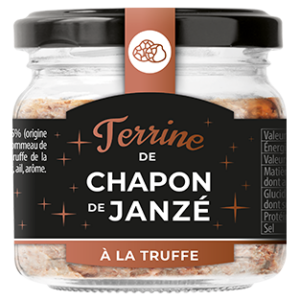 Terrine de chapon de Janzé à la truffe