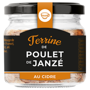 terrine de poulet de janzé au cidre